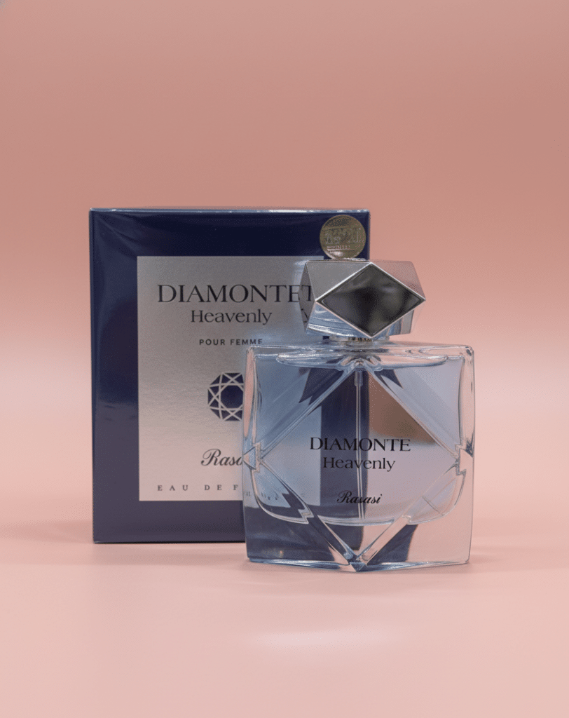 ادکلن زنانه رساسی دیامونته هیونلی Rasasi Diamonte Heavenly 100ml | رایحه ملایم و شیرین | ماندگاری عالی