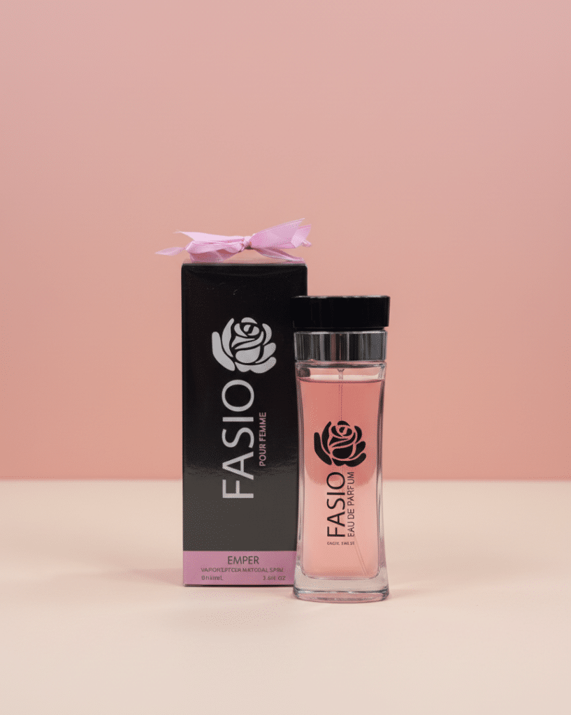 ادکلن زنانه امپر فسیو پور فم 100 میل | Emper Fasio Pour Femme عطر زنانه گلی میوه‌ای