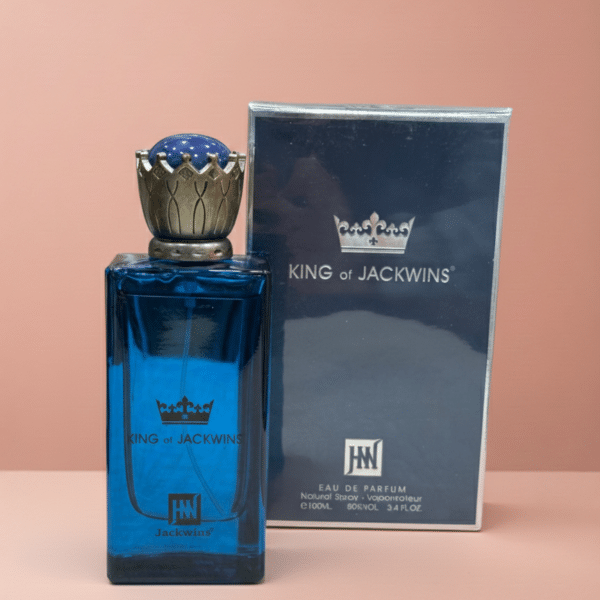 ادوپرفیوم مردانه کینگ آف جکوینز 100 میل | Johnwin Jackwins King Of رایحه خنک و چوبی مشابه Dolce & Gabbana K