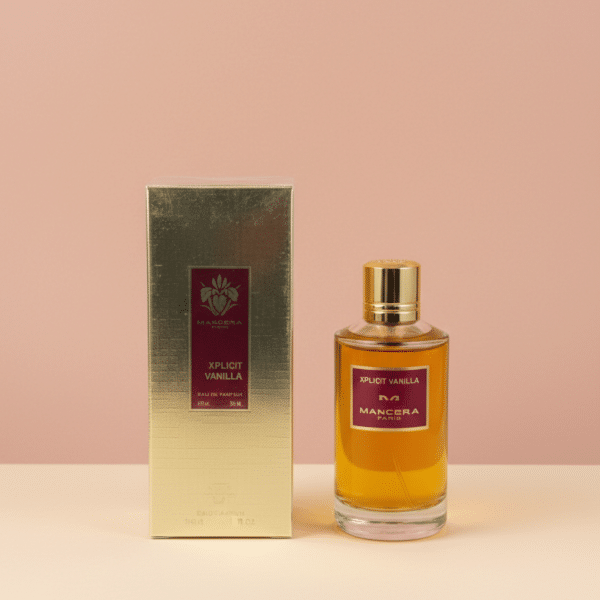عطر مانسرا اکسپلیسیت وانیل 120 میل ادو پرفیوم های‌کپی | ادکلن Mancera Xplicit Vanilla یونیسکس هارد باکس