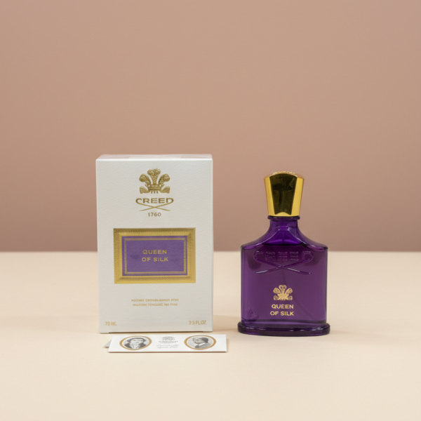 عطر کرید کویین آف سیلک 75 میل ادو پرفیوم زنانه | Creed Queen of Silk اورجینال باکس شناسنامه‌دار