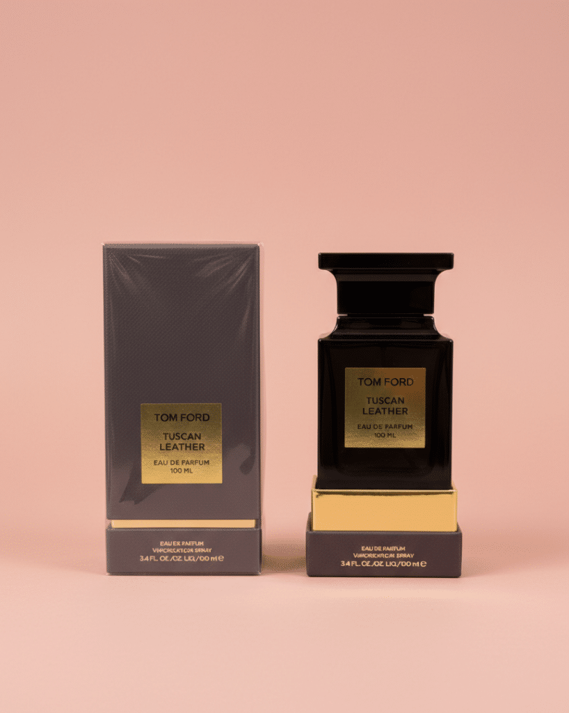عطر تام فورد توسکان لدر 100 میل ادو پرفیوم هارد باکس | ادکلن Tom Ford Tuscan Leather مردانه