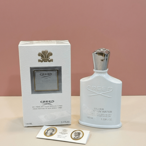 عطر کرید سیلور مانتین واتر 100 میل ادو پرفیوم یونیسکس اورجینال باکس شناسنامه‌دار | Creed Silver Mountain Water