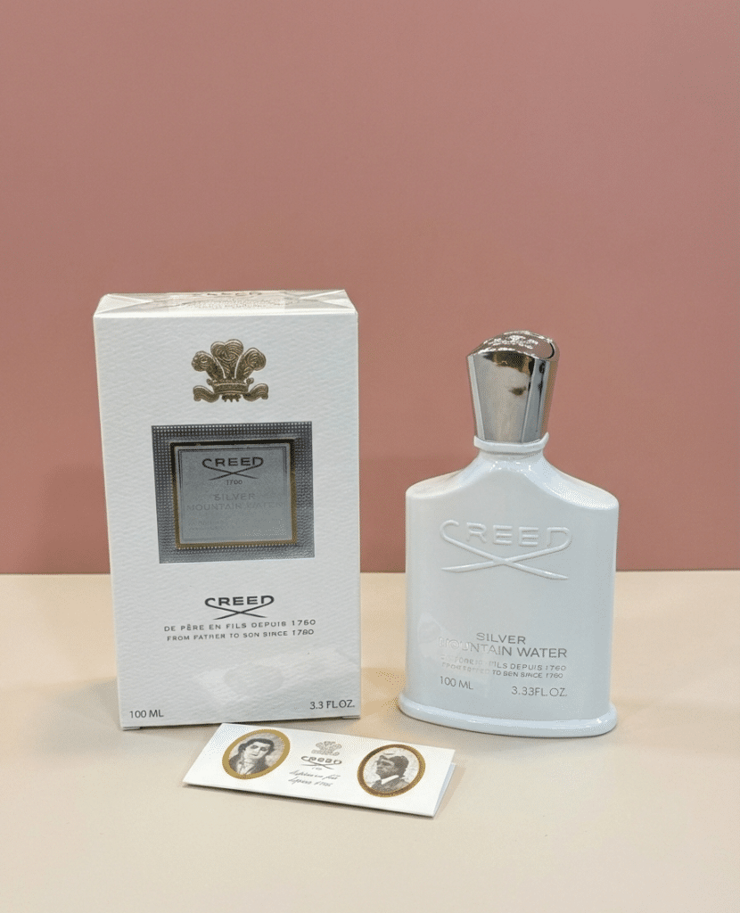 عطر کرید سیلور مانتین واتر 100 میل ادو پرفیوم یونیسکس اورجینال باکس شناسنامه‌دار | Creed Silver Mountain Water
