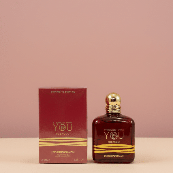 عطر استرانگر ویت یو توباکو جورجیو آرمانی 100 میل ادو پرفیوم | Stronger With You Tobacco 2024 مردانه