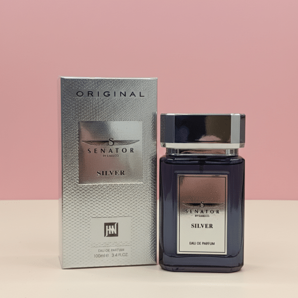 ادکلن سناتور سیلور مردانه جانوین 100 میل Johnwin Senator Silver EDP با رایحه خنک و تند