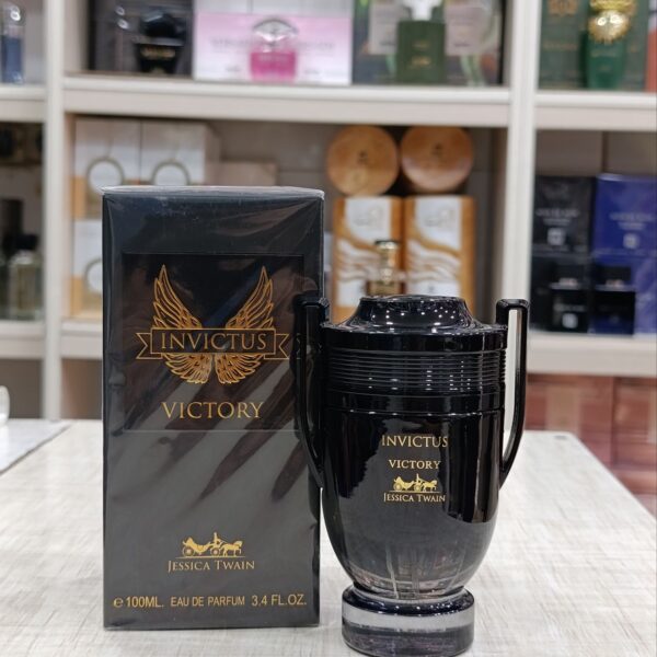 ادکلن اینوکتوس ویکتوری مردانه جسیکا توین 100میل| Paco Rabanne Invictus Victory