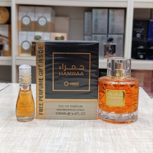 ادکلن حمرا ایفولیا مردانه 100میل ( Efolia Hamraa) با رایحه تلخ و گرم