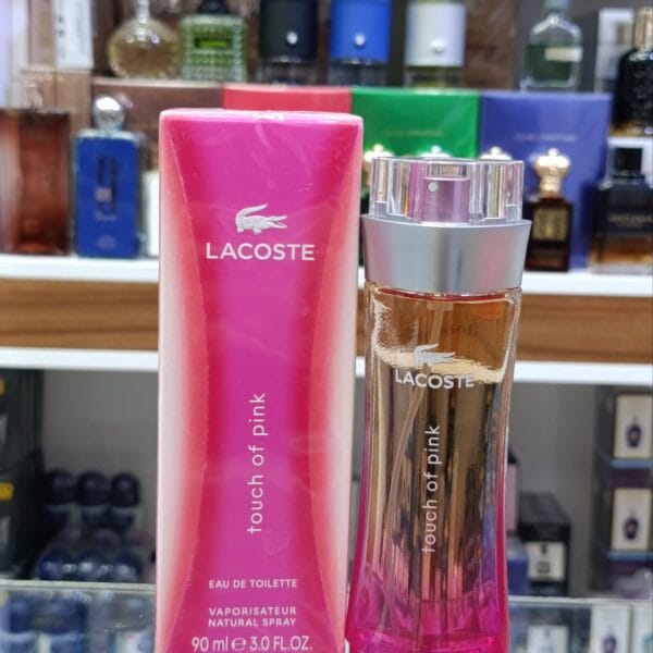 ادکلن لاگوست تاچ اف پینک زنانه 100 میل اورجینال | Lacoste Touch of Pink Eau de Toilette 100ml