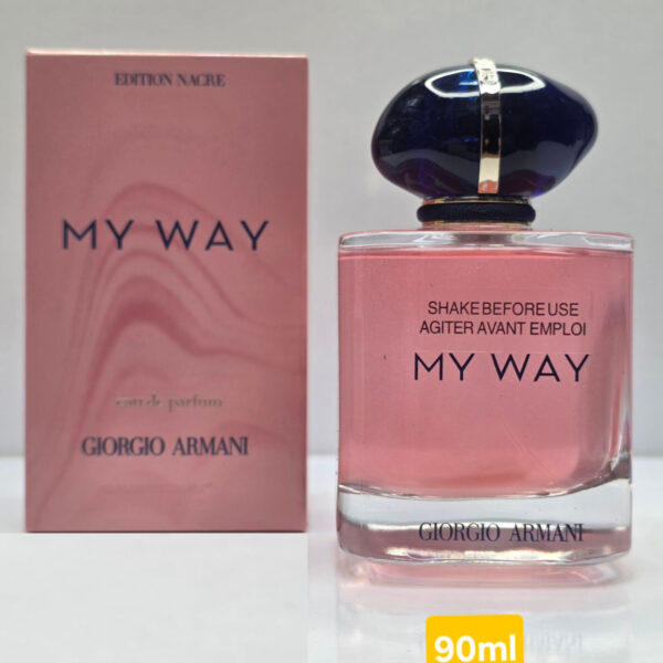 ادکلن مای وی جورجیا آرمانی زنانه 90میل مسترکوالتی | Giorgio Armani My Way با رایحه معتدل و گلی