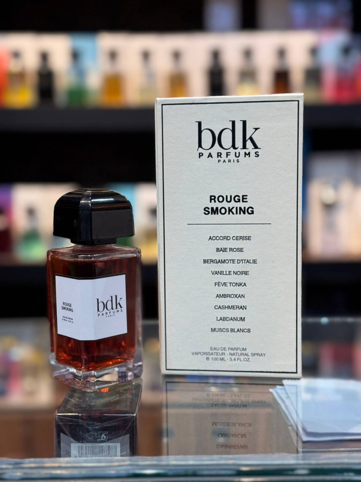 ادکلن بی دی کی رژ اسموکینیگ 100میل با رایحه گیلاس | BDK Rouge Smoking - Image 2