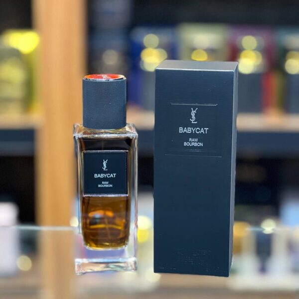ادکلن بیبی کت راو بوربن 125میل با رایحه شیرین و وانیلی | YSL Babycat Raw Bourbon