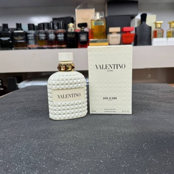 ادکلن والنتینو بورن این روما ایوُری زنانه 100میل با رایحه خنک و ترش مسترکوالتی | Valentino Uomo Born in Roma