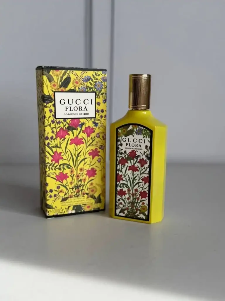 ادکلن گوچی فلورا گرجس ارکید 100میل با رایحه میوه ای گلی | Gucci Flora Gorgeous Orchid