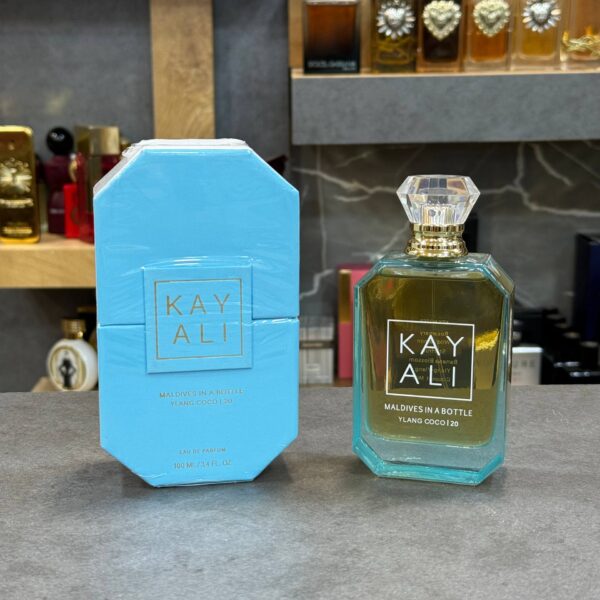 ادکلن کایالی مالدیو یلانگ کوکو 100 میل ادو پرفیوم | KAYALI Maldives in a Bottle Ylang Coco 20 Eau de Parfum 100ml
