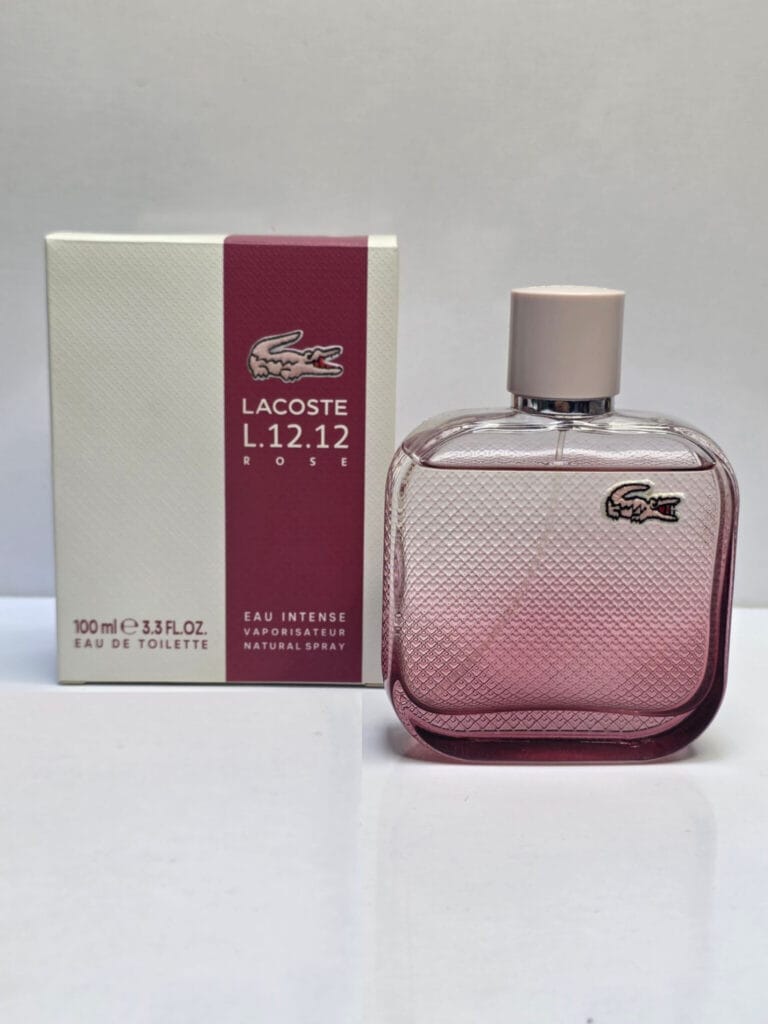 ادکلن لاگوست ال 12.12 رز ادو اینتنس زنانه 100 میل | Lacoste L.12.12 Rose Eau Intense