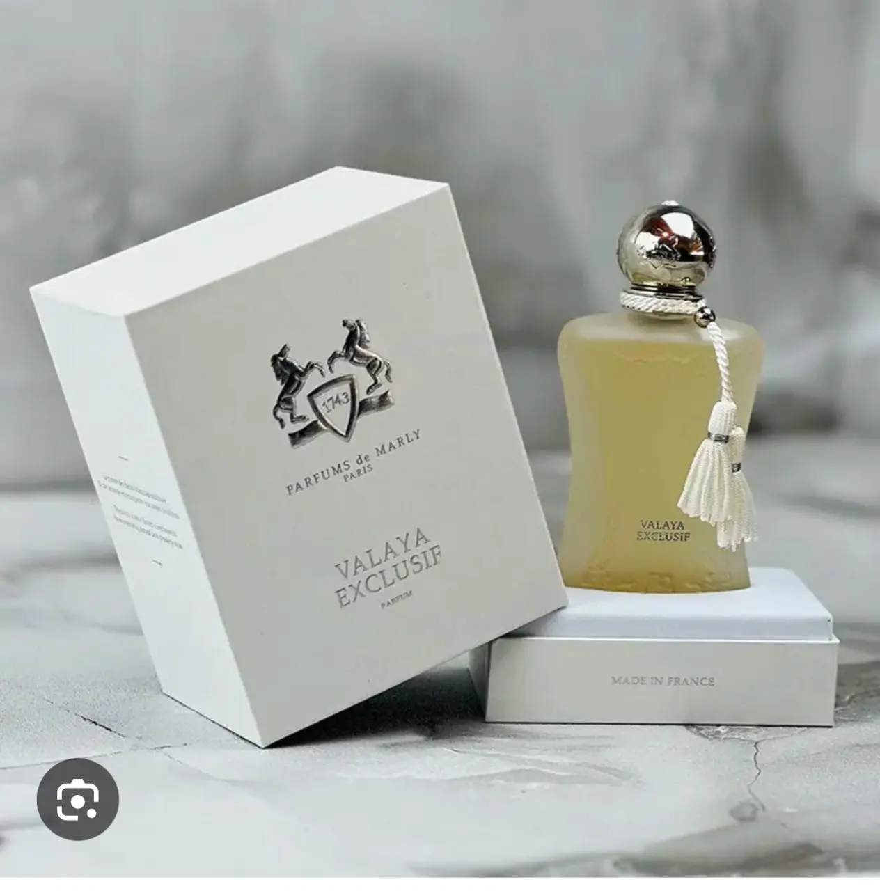 IMG_20260719_113802_223 ادکلن مارلی والایا اکسکلوسیف 75 میل زنانه (Parfums de Marly Valaya Exclusif) با رایحه گلی، پودری - Image 1