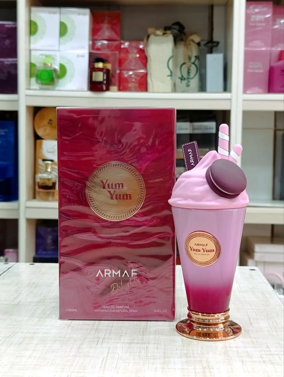 ادکلن آرماف دِلایتس یام یام اورجینال ادو پرفیوم 100 میل Armaf Delights Yum Yum ادکلن آرماف دِلایتس یام یام اورجینال ادو پرفیوم 100 میل Armaf Delights Yum Yum