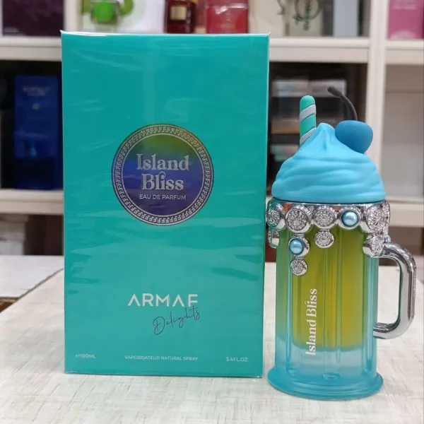 ادکلن آرماف دِلایتس آیلند بلیس اورجینال ادو پرفیوم 100 میل Armaf Delights Island Bliss